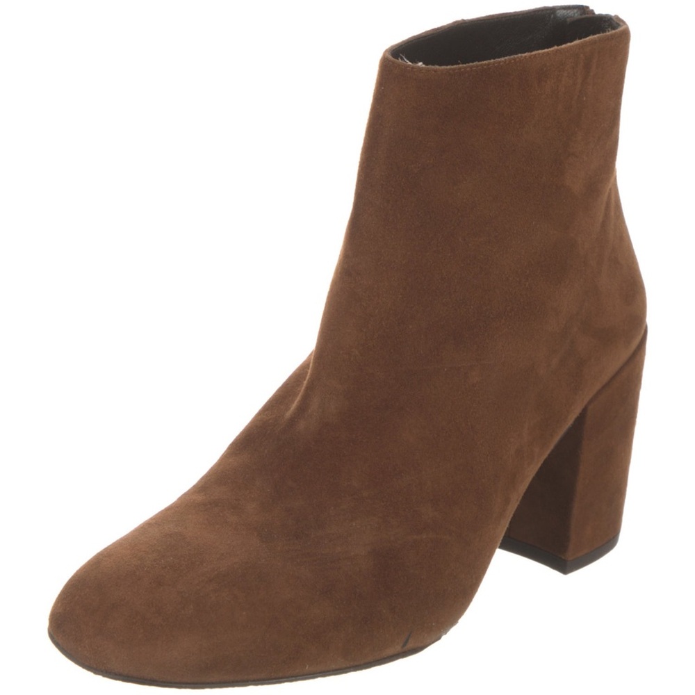 Stuart Weitzman Brown Suede Ankle Boots